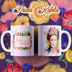Plantillas Para Tazas Frida Kahlo - comprar online