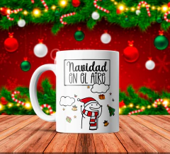 Plantillas Tazas Flork Navidad 2025 - comprar online