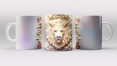 Imagen de Plantillas Tazas 3D Animales Naturaleza V5