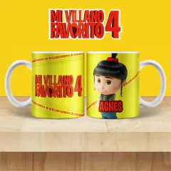 Plantillas Para Tazas Villano Favorito 4 - PlantillasyVectores
