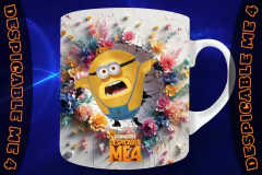 Plantillas Para Tazas Mi Villano Favorito 3D - tienda online