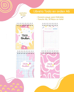 Planner Universitario Mujer 2025 - PlantillasyVectores