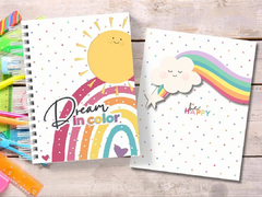 Planner Happy Rainbow 2025 - PlantillasyVectores