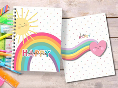 Planner Happy Rainbow 2025
