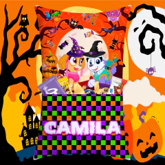 Imagen de Plantillas Sublimación Cojín Bolsillo Halloween V3