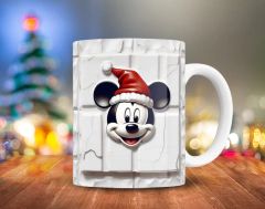 Plantillas Tazas Navidad 3D