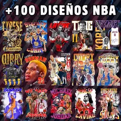 Mega Pack NBA +100 Diseños Exclusivos - comprar online