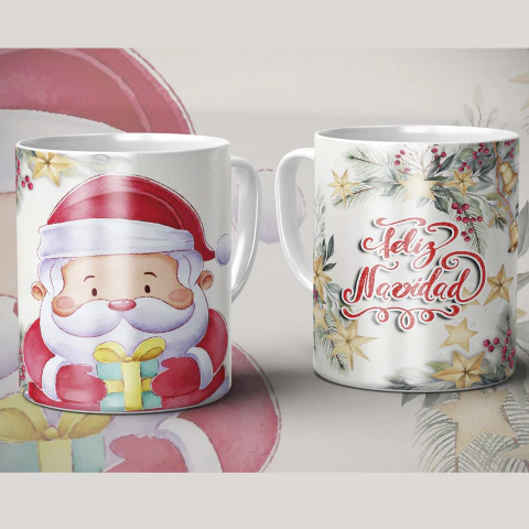 Plantillas Para Tazas Navidad N°9 - comprar online