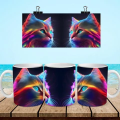 +100 Plantillas Tazas 3D Gatos - tienda online