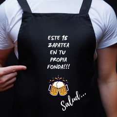 Delantal Parillero Frases Chilenas Fiestas Patrias 2
