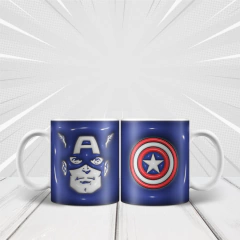 Plantillas Sublimación Tazas 3D Infladas Superhéroes - comprar online