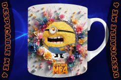 Plantillas Para Tazas Mi Villano Favorito 3D en internet