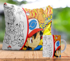 Plantillas Cojines + Tazas Infantiles P/ Pintar V5 en internet