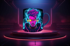 Imagen de Plantillas Sublimación Tazas - Cyberpunk