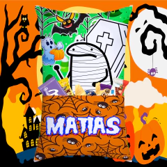Plantillas Sublimación Cojín Bolsillo Halloween V2 - comprar online