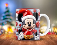 Plantillas Tazas Navidad 3D