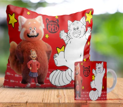 Plantillas Cojines + Tazas Infantiles P/ Pintar V5 - tienda online