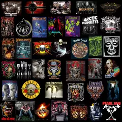 Mega Pack +450 Diseños Bandas de Rock