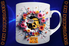 Plantillas Para Tazas Mi Villano Favorito 3D en internet