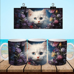 +100 Plantillas Tazas 3D Gatos - comprar online