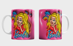 Plantillas Sublimación Tazas Infantiles 3D Infladas V3