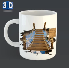 +50 Plantillas Tazas 3D Variadas Mix - PlantillasyVectores