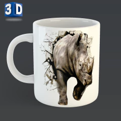 Imagen de +50 Plantillas Tazas 3D Variadas Mix