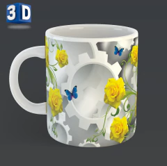 +50 Plantillas Tazas 3D Variadas Mix - comprar online