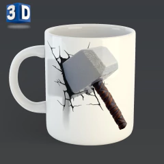+50 Plantillas Tazas 3D Variadas Mix