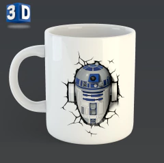 +50 Plantillas Tazas 3D Variadas Mix