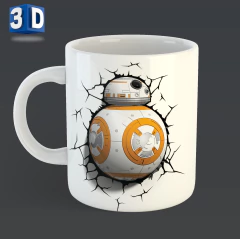 +50 Plantillas Tazas 3D Variadas Mix