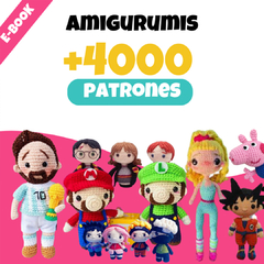 Mega Pack +4000 Patrones Amigurumis