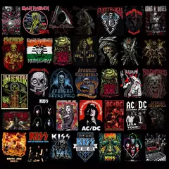 Mega Pack +450 Diseños Bandas de Rock - tienda online