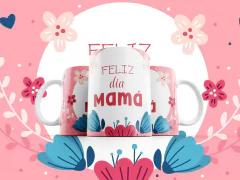 Plantillas Sublimación Tazas - Día De La Madre Vol.28
