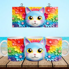 +100 Plantillas Tazas 3D Gatos - tienda online