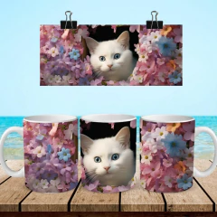 +100 Plantillas Tazas 3D Gatos - comprar online