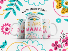 Plantillas Sublimación Tazas - Día De La Madre Vol.28 en internet