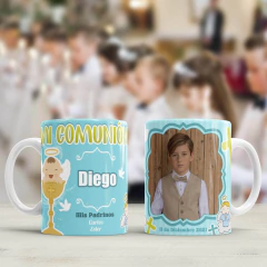 Plantillas Tazas Bautizo / Comunión en internet