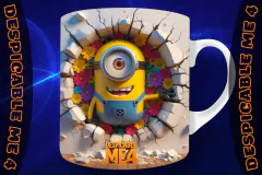 Plantillas Para Tazas Mi Villano Favorito 3D - comprar online