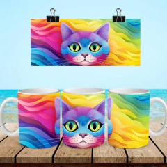 +100 Plantillas Tazas 3D Gatos - comprar online