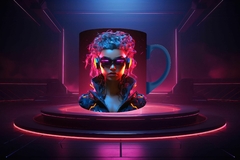 Plantillas Sublimación Tazas - Cyberpunk - tienda online