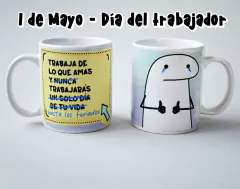 Plantillas Sublimación Tazas Flork + Día del Trabajador - comprar online