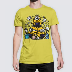 +60 Plantillas Para Poleras Minions en internet