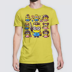 +60 Plantillas Para Poleras Minions - tienda online