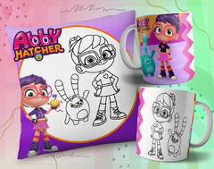 Imagen de Plantillas Cojines + Tazas Infantiles P/ Pintar V4