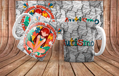 Plantillas Tazas Autismo Vol.1 - comprar online