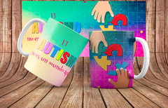 Plantillas Tazas Autismo Vol.1 - tienda online