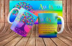 Plantillas Tazas Autismo Vol.1 - comprar online