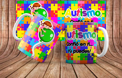Imagen de Plantillas Tazas Autismo Vol.1