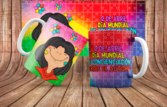 Plantillas Tazas Autismo Vol.1 - comprar online